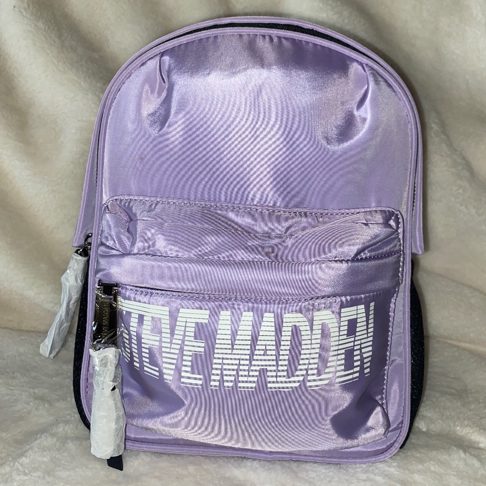 Steve Madden Lavender Mini Force Backpack
